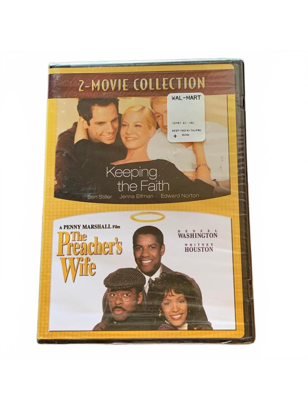 Keeping the Faith and The Preacher's Wife 2 Movie Collection DVD NEW